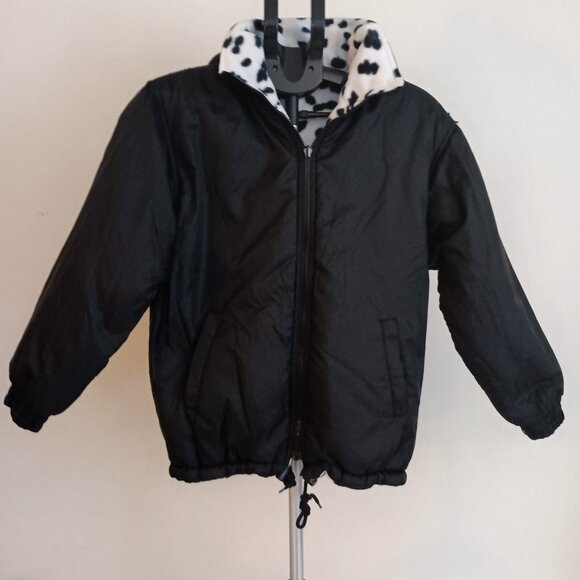 Sullivan Superior Reversible Jacket Black & Polka Dot Girls XL Item 91526 EUC - Picture 16 of 16